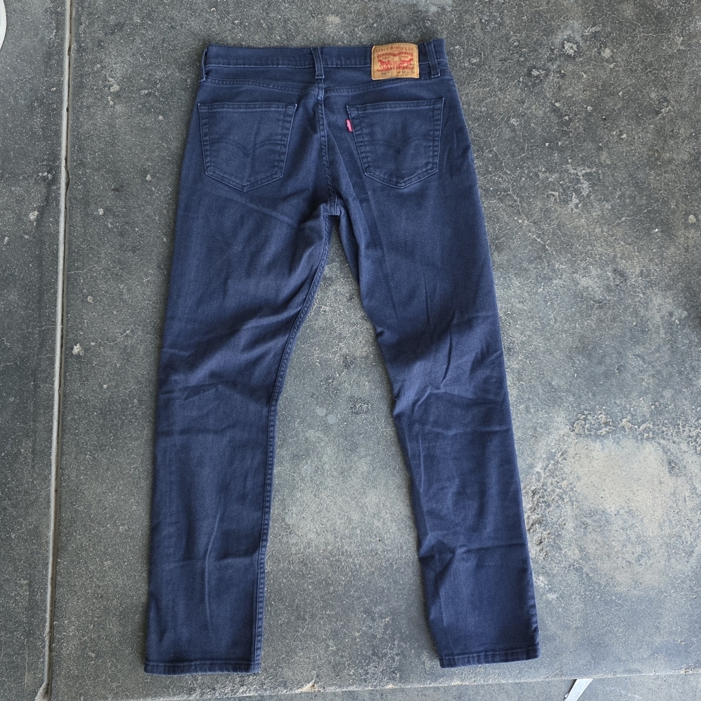 Levi's 511 Slim Jeans 33x32 Navy